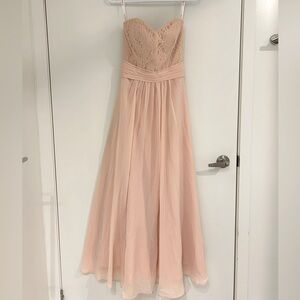 JJ House Pink Bridesmaid Dress